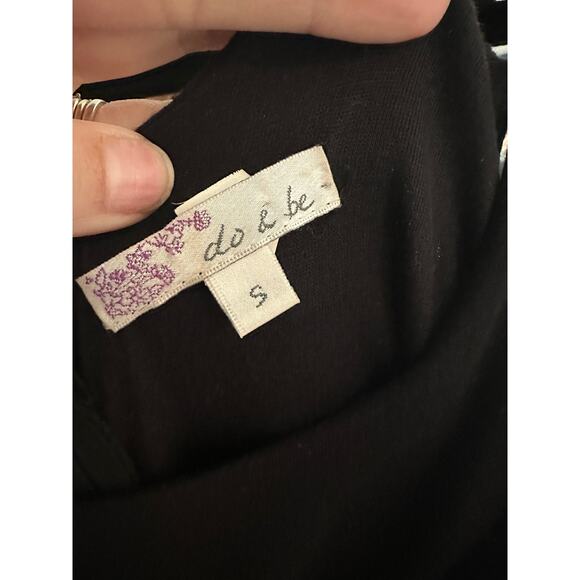 Y2K Black & Silver Studded Bubble Dress - Size Small - Do & Be - Picture 2 of 2